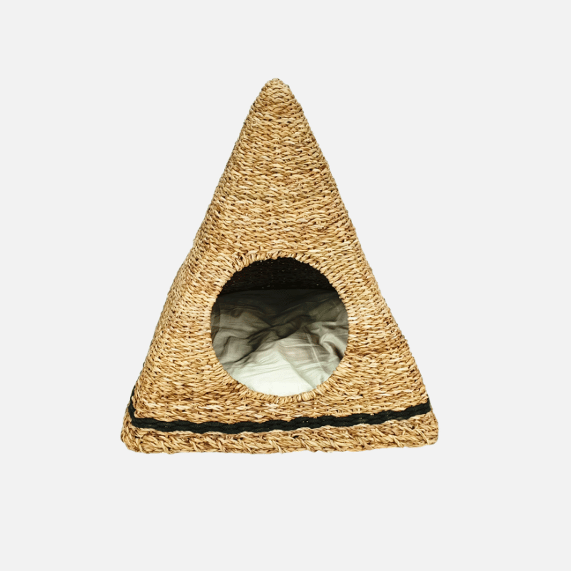 Trisquare Cat House with soft cushion