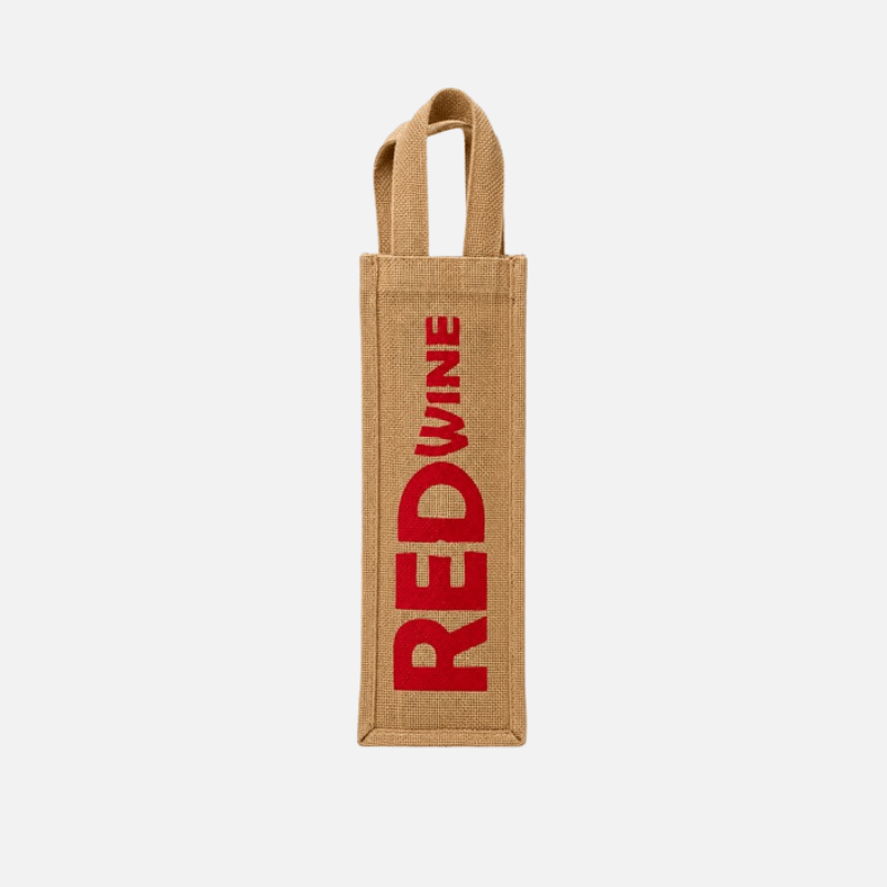 Handcrafted Single Bottle Jute Water bag